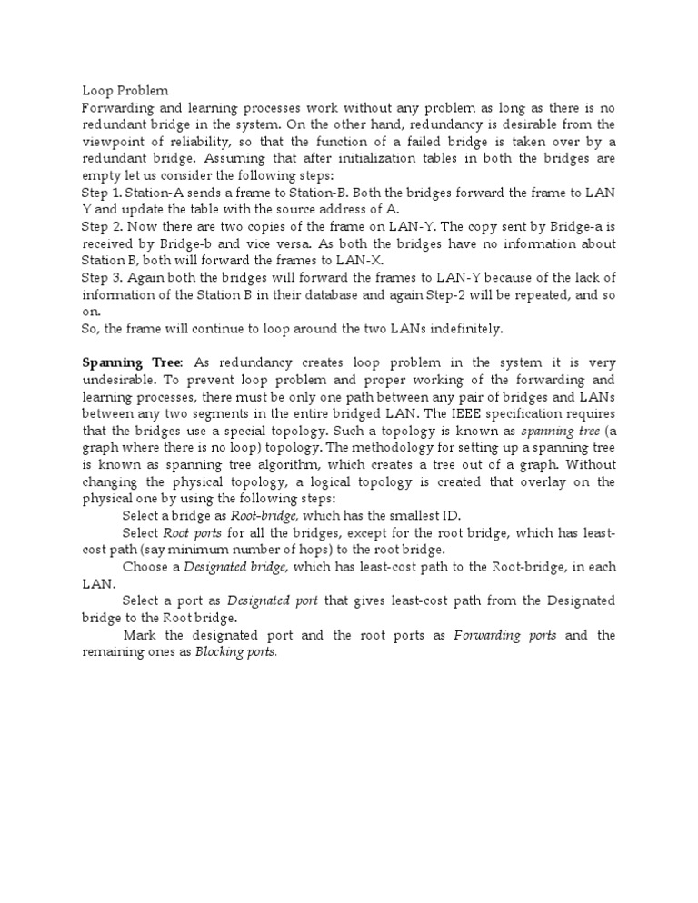 Loop Problem | PDF