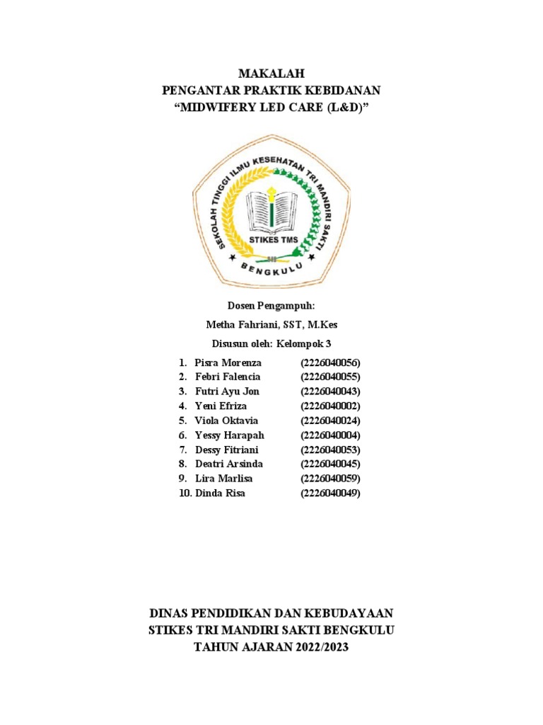 Midwifery Led Care Pdf