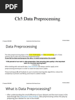 Ch5 5 Data Preprocessing