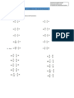 Multiplicacion y División de Fracciones