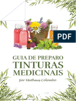 Guia de Preparo de Tinturas de Ervas Medicinais - Por Matheus Colombo