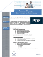 IADM 006E - 01 Tecnicas de Comunicacao Empresarial