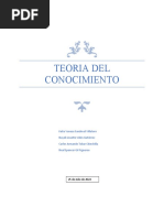Teoria Del Conocimiento Trabajo