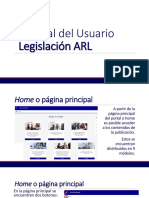 MANUAL USUARIO - Pagina Legislacion ARL AXA COLPATRIA