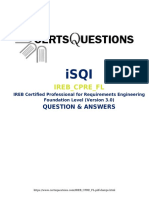 IREB Certified Professional for Requirements Engineering Foundation Level (Version 3.0) QUESTION & ANSWERS