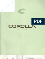 Corolla Ae101 JDM Factory Brochure