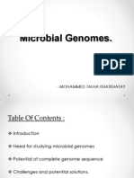 Microbial Genomes !