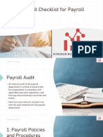 Payroll Audit Checklist 1683964116