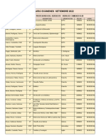 Calendario Setiembre 2022