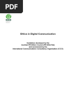 Ethics in Digital Communication