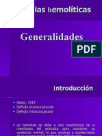 Anemias hemolíticas: causas, síntomas y diagnóstico