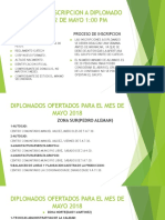 Proceso de Inscripcion A Diplomado