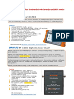 Katalog Merni Instrumenti Za Testiranje I Odrzavanje Optickih Mreza