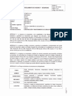 HSE-P002 - D01 - Reglamento Higiene y Seguridad