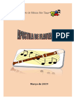 Apostila de Flauta Doce - 2021