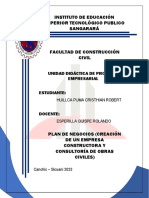 Unidad Didáctica de Proyecto Empresarial