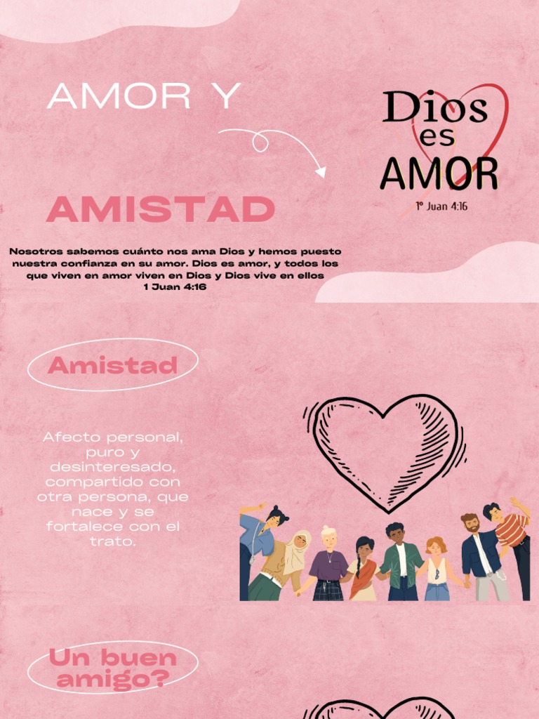 Amor y Amistad en Cristo | PDF | Salud y bienestar | Religión y ...