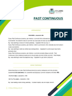 Past Continuous