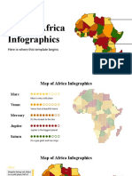 Map of Africa Infographics by Slidesgo