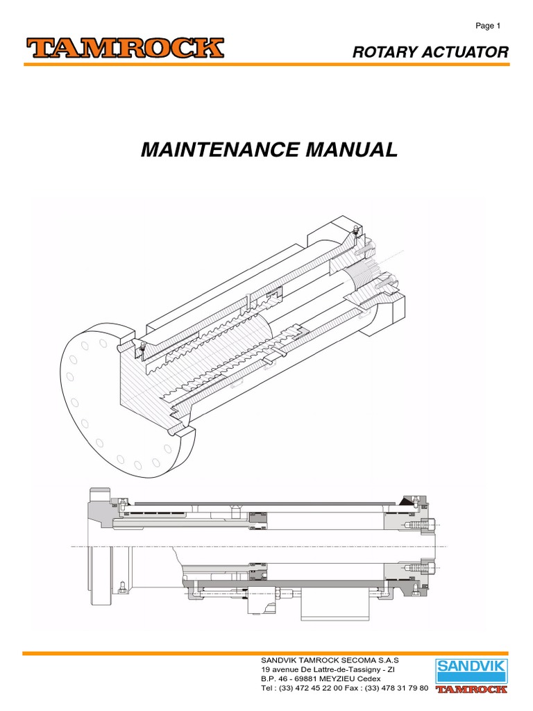 S05 Rotary Actuator 360° | PDF