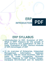 Introduction To Erp