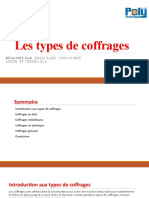 Les Types de Coffrages