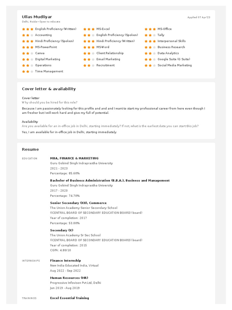 Ullas Finance Pdf Business Communication