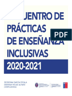 Encuentro de Prácticas Inclusivas ULS 2020-2021