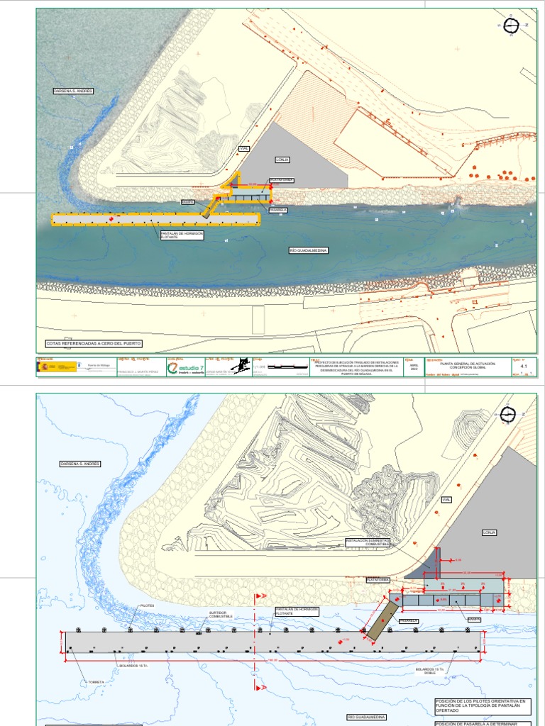 PLANOS pasarela | PDF