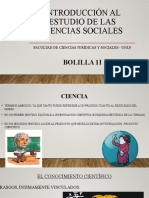 Introducción al estudio de las ciencias sociales - BOLILLA 2 - CIENCIA