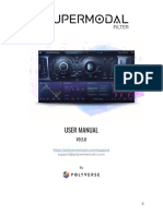 USER MANUAL FOR SUPERMODAL PLUGIN