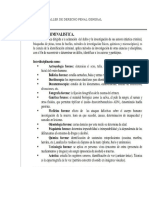 Taller de Derecho Penal General y de Criminalistica