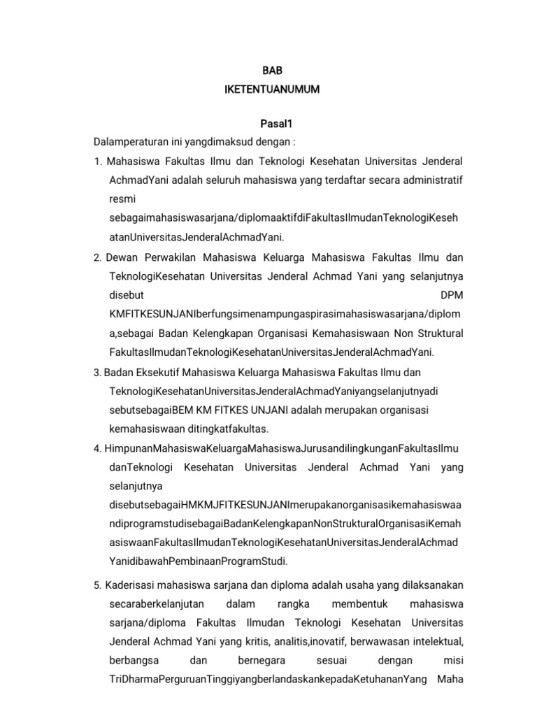 Undang undang kaderisasi fitkes unjani 1 pdf