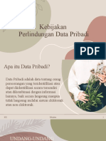 Regulasi Dan Kebijakan UU Data Diri