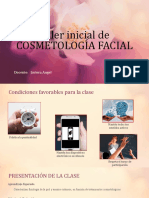 Taller inicial de COSMETOLOGÍA FACIAL: biotipos cutáneos