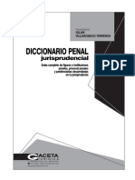 Diccionario Penal Jurisprudencial