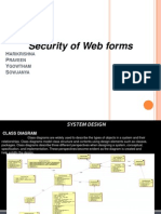 Security of Web Forms: H P Y S