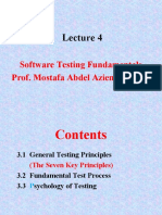 Lect 4 Software Testing Fundamentals
