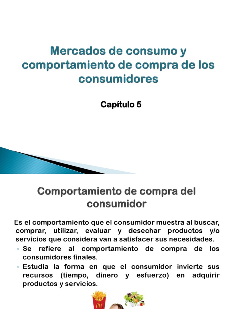 Comportamiento del Consumidor y Decisión de Compra | PDF ...