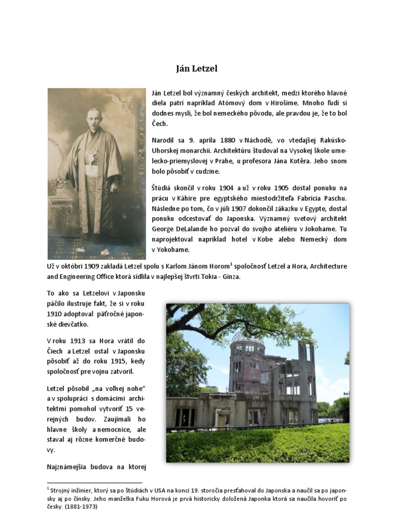Ján Letzel | PDF