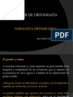 DIAPOSITIVAS TALLER DE ORTOGRAFÍA. DOS PUNTOS PUNTO Y COMA