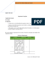 Experiment Format Motor Control 1 Jog Run