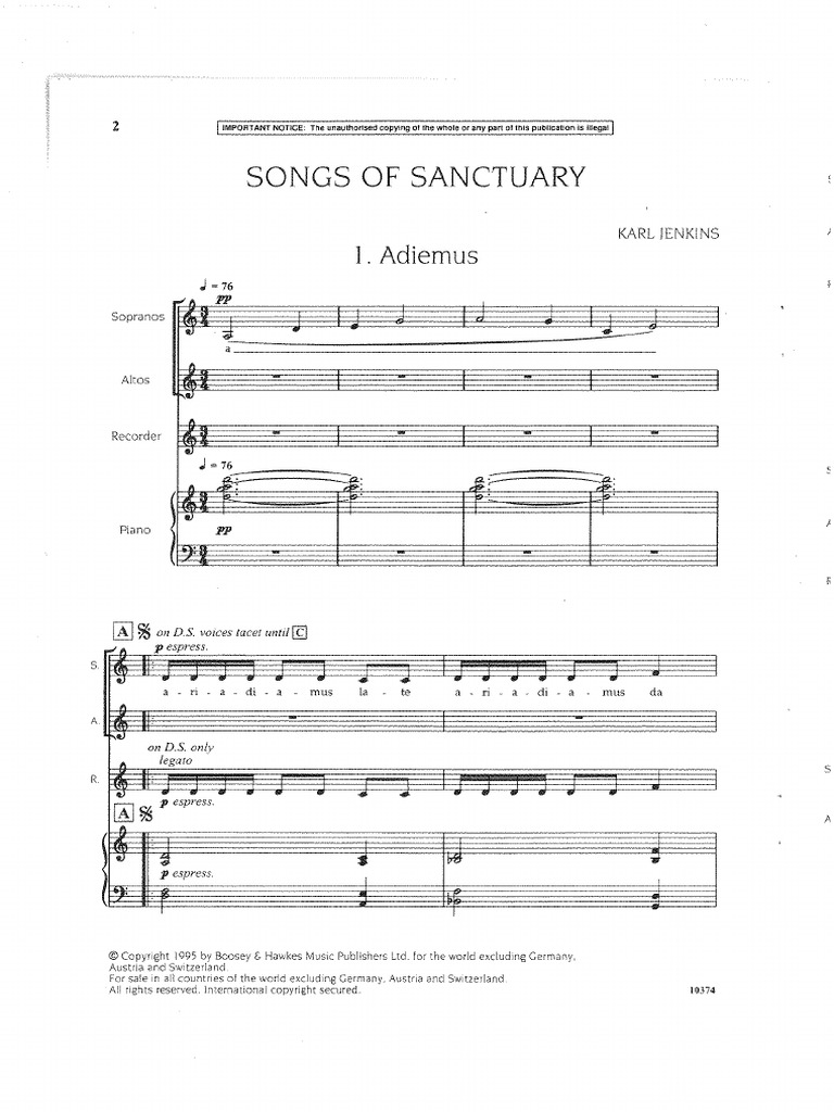 Fem4 Adiemus Karl Jenkins 230515 102027 Pdf