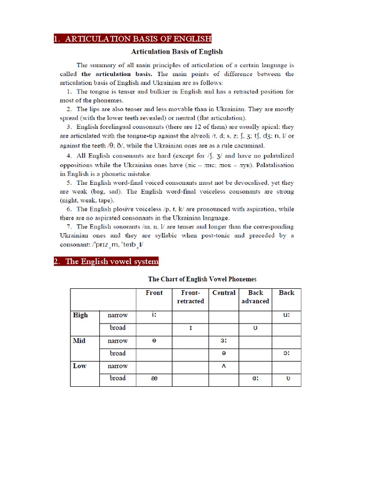 English Phonetics Guide | PDF | Stress (Linguistics) | Question