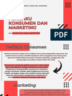 Perilaku Konsumen Dan Marketing