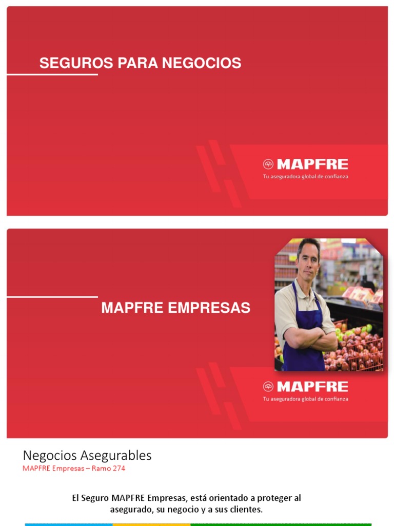 Seguros Empresariales MAPFRE | PDF | Negocios