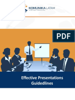 Effective Presentation Guide