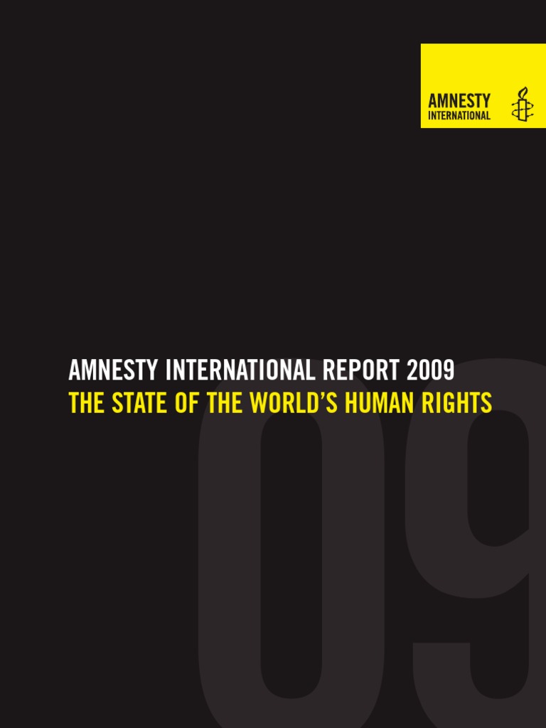 Amnesty International Report 2009 PDF bild