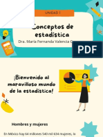 Unidad 1.- Conceptos de Estadística Descriptiva