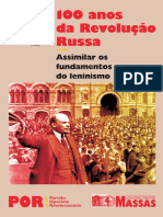 100 Anos Da Revolucao Russa Assimilar Os Fundamentos Do Leninismo